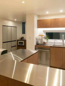 Brushed stainless steel sheet applications in elevators hotels kitchens and commercial buildings